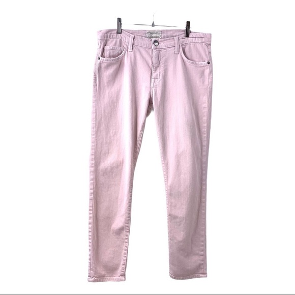 Current/Elliott Denim - Current Elliot The Fling Forever Pink Relaxed Jeans